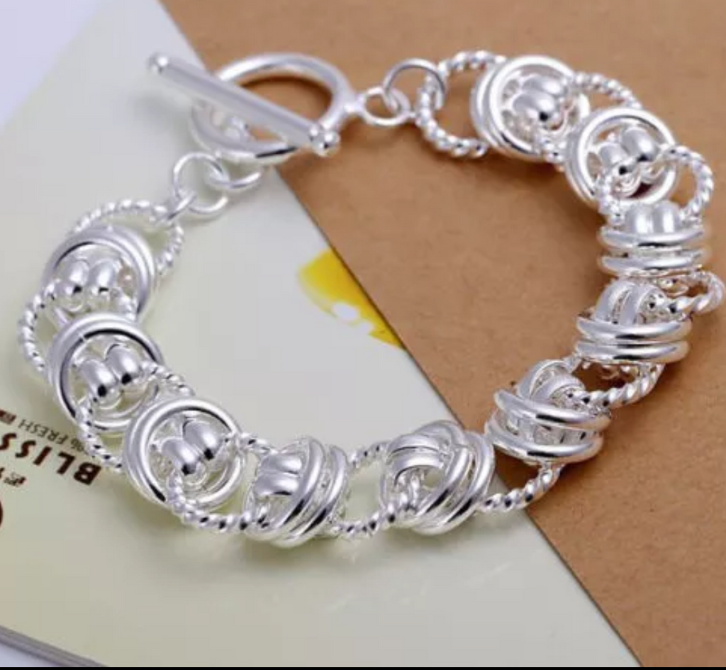 silver bracelet