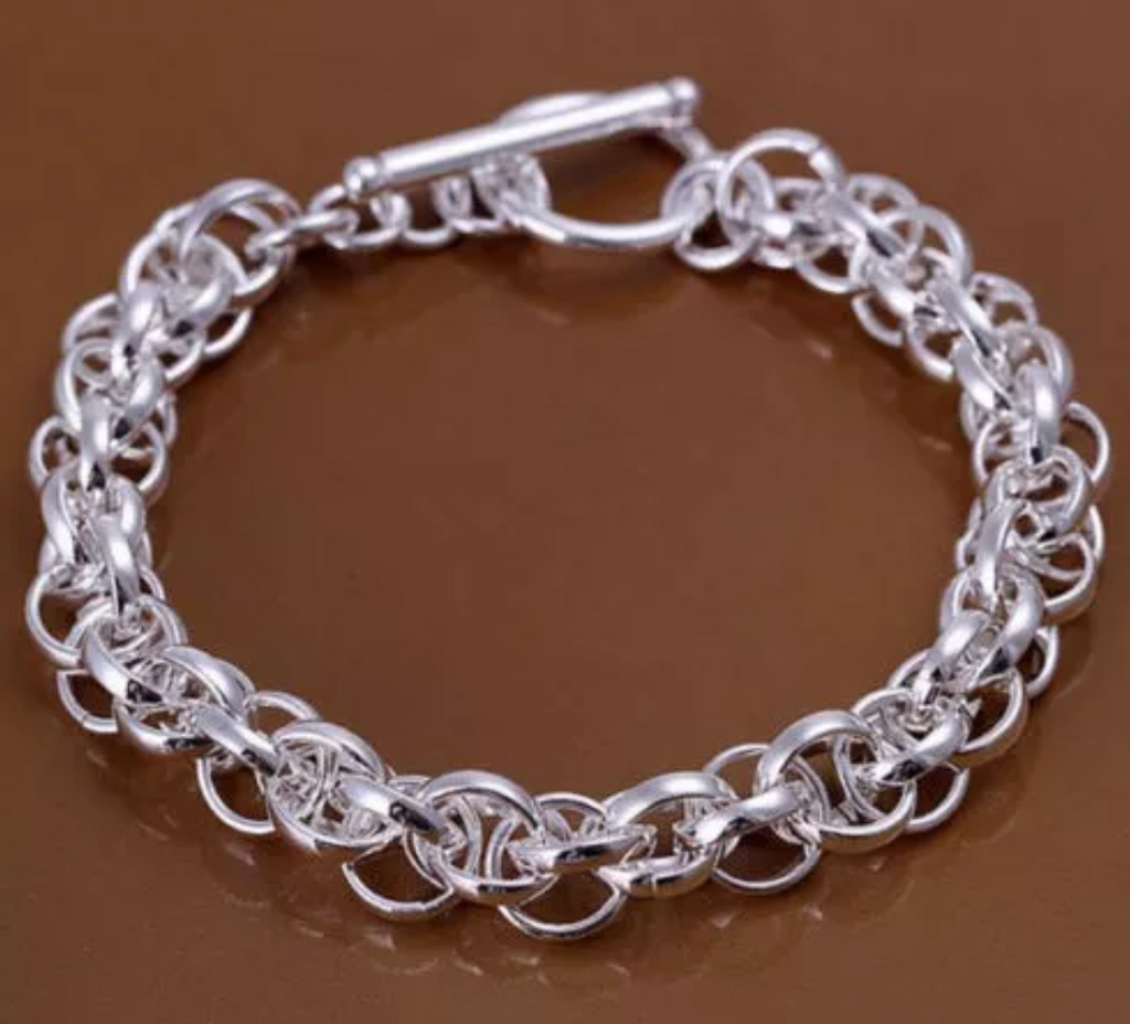 silver bracelet