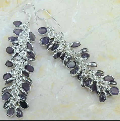 Silver, amethyst