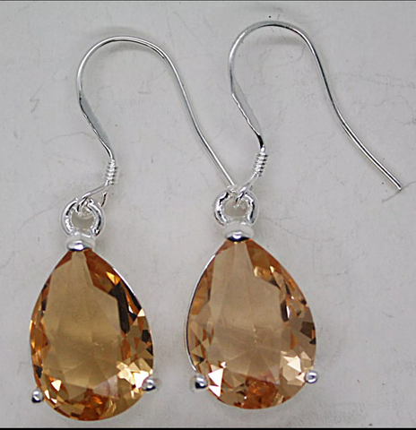 silver, morganite