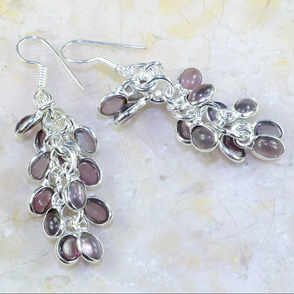 Silver, amethyst