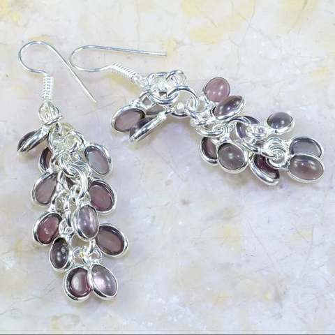 Silver, amethyst