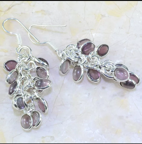Silver, amethyst
