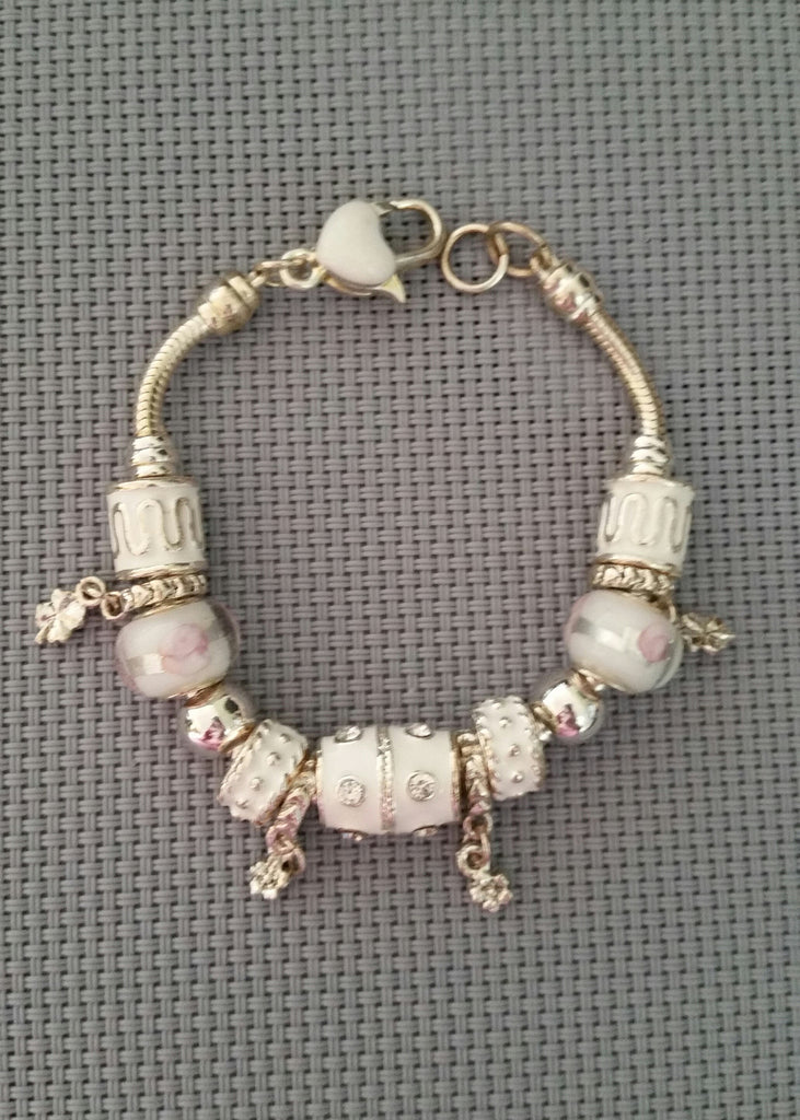 Silver murano bracelet