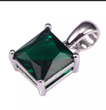 silver emerald size 6