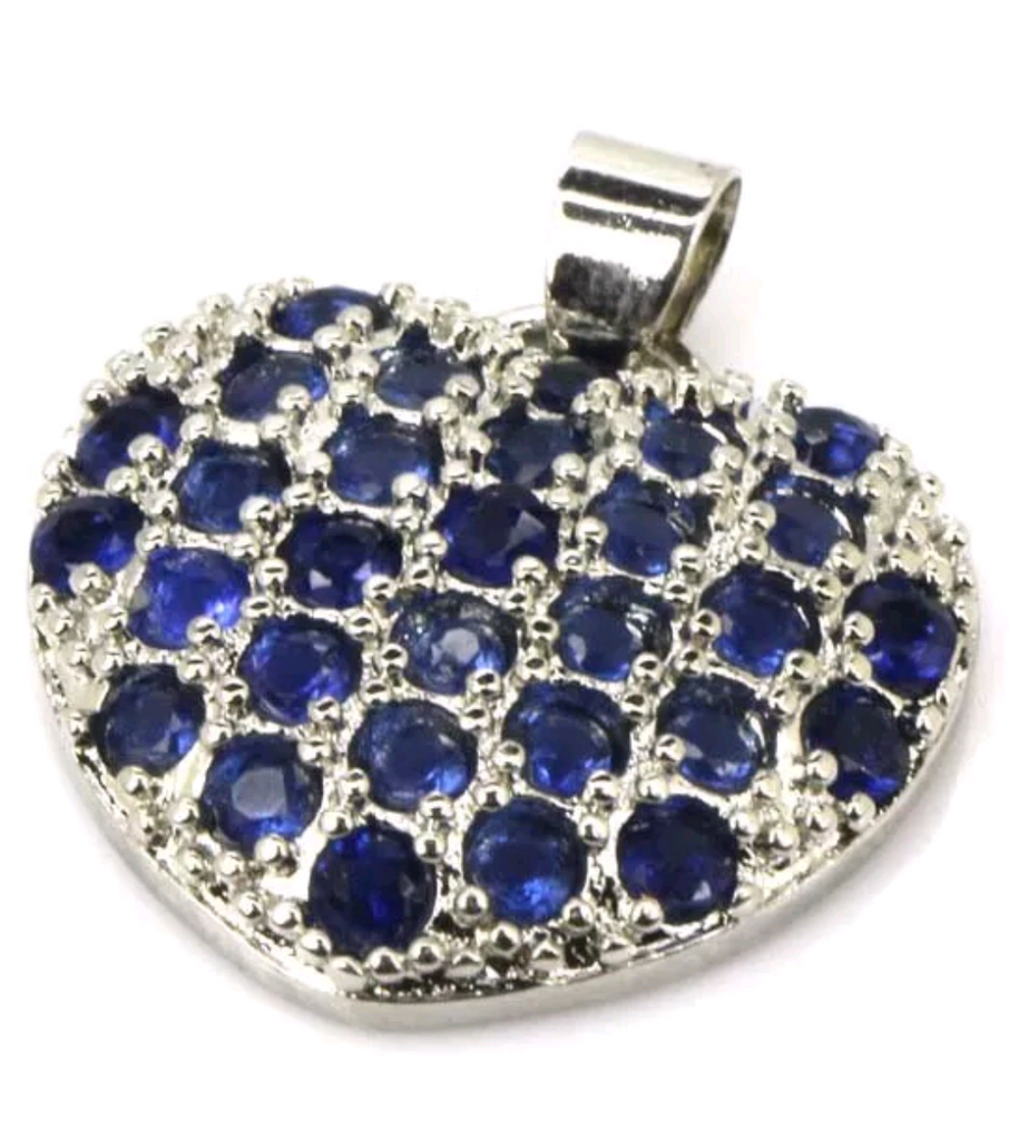 Silver, Tanzanite pendants