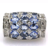 Silver, Tansanite 6.5