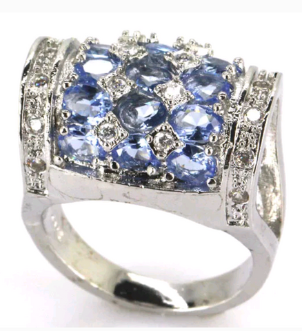 Silver, Tansanite 6.5