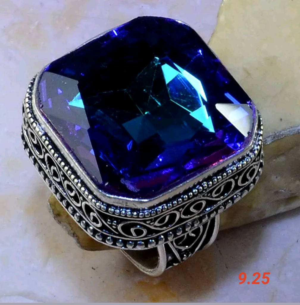 Rainbow topaz 9.25